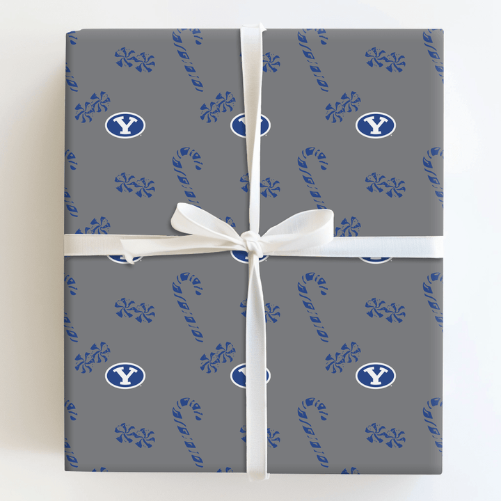 BYU Peppermints - Wrapping Paper - Aspen & Arlo