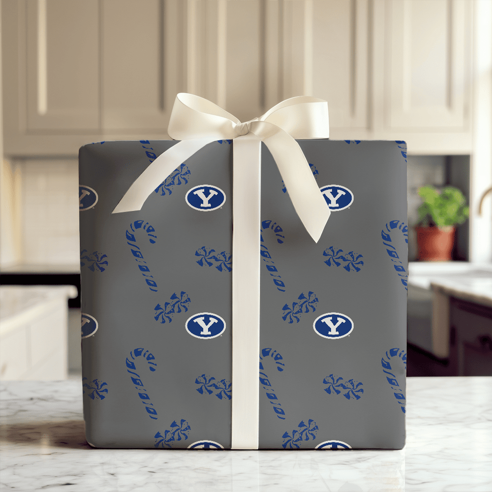 BYU Peppermints - Wrapping Paper - Aspen & Arlo