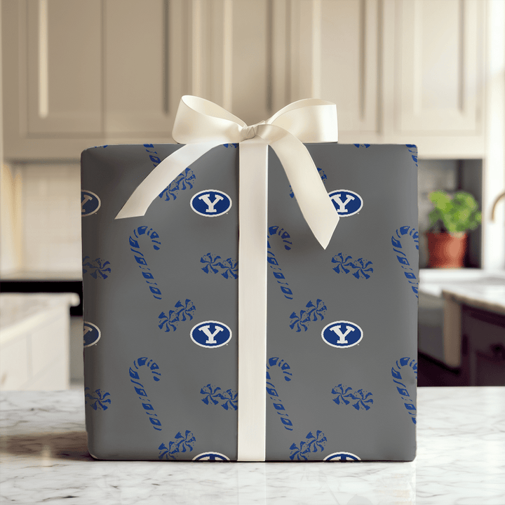 BYU Peppermints - Wrapping Paper - Aspen & Arlo