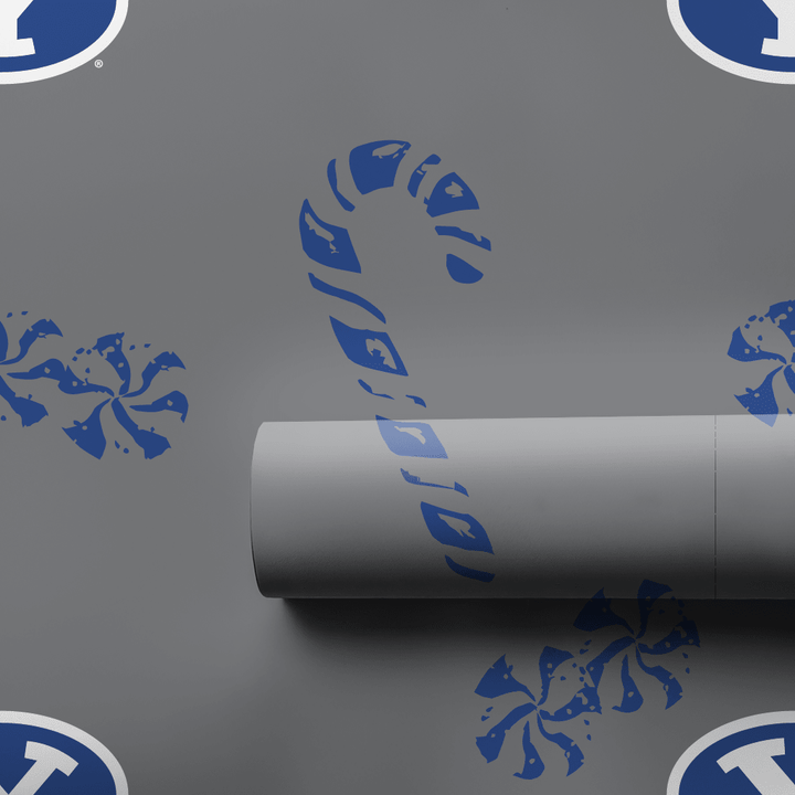 BYU Peppermints - Wrapping Paper - Aspen & Arlo