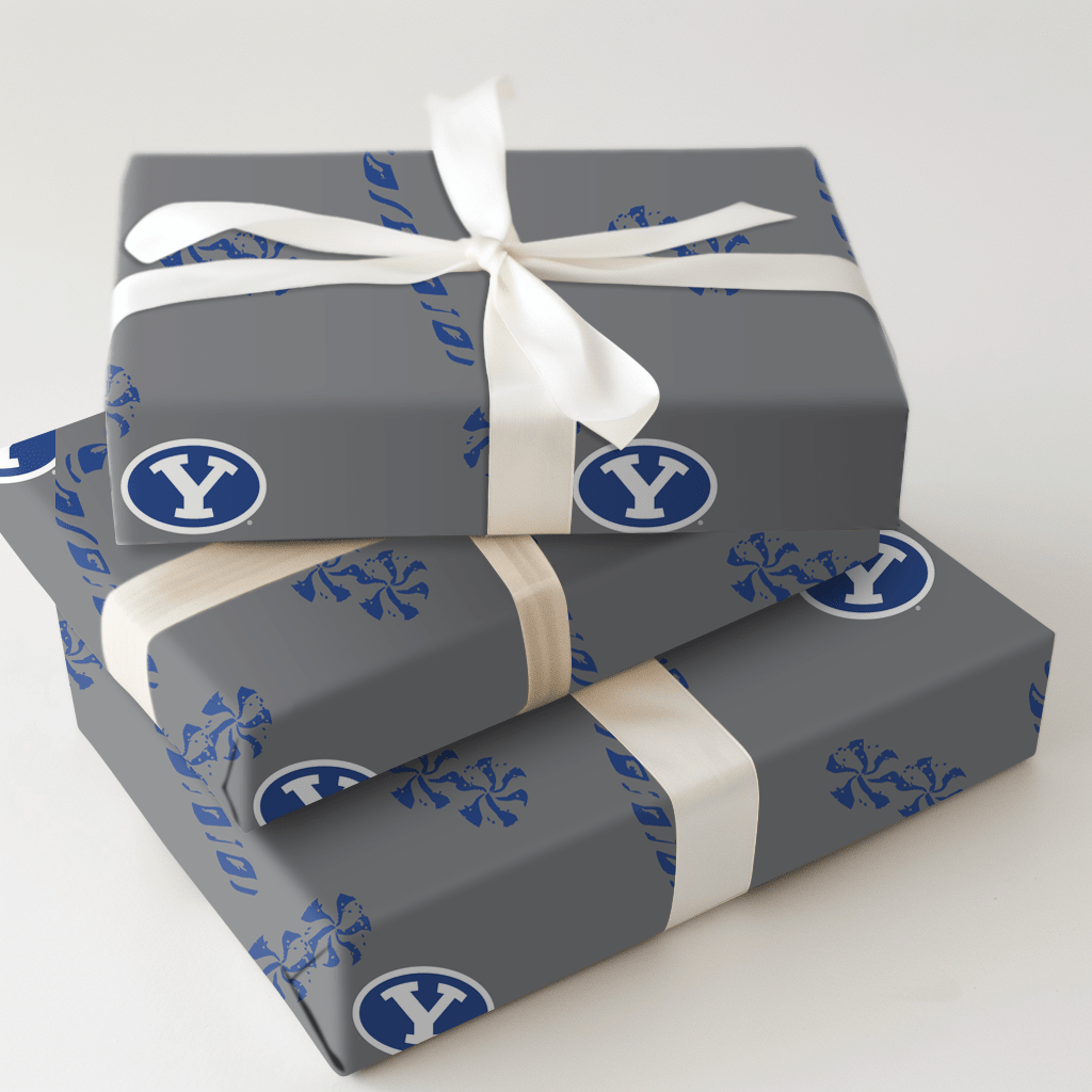 BYU Peppermints - Wrapping Paper - Aspen & Arlo