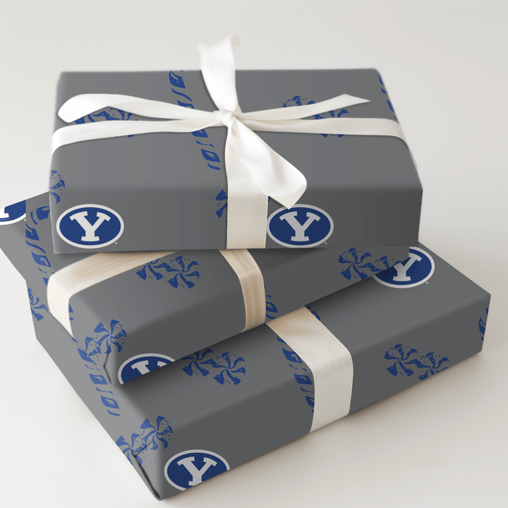 BYU Peppermints - Wrapping Paper - Aspen & Arlo