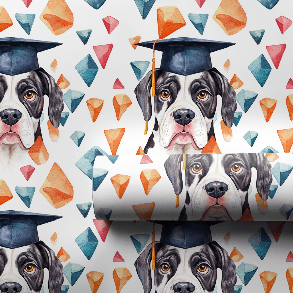 Harlequin Graduate - Wrapping Paper - Aspen & Arlo