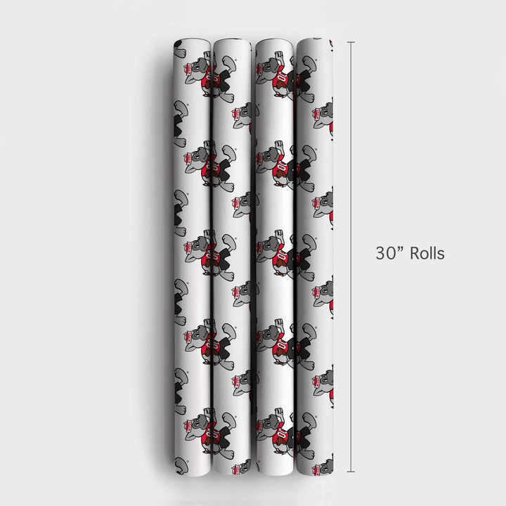 NC State Football - Wrapping Paper - Aspen & Arlo