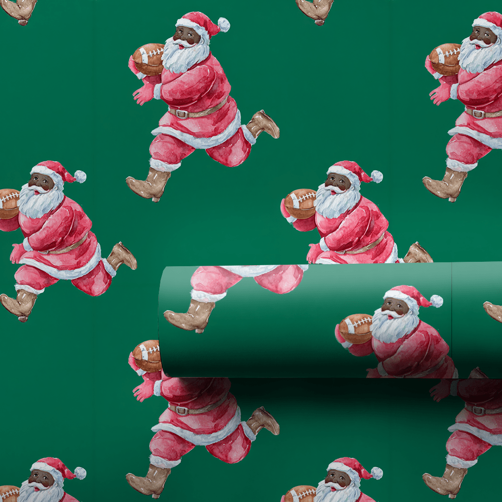 Santa Blitz - Wrapping Paper - Aspen & Arlo