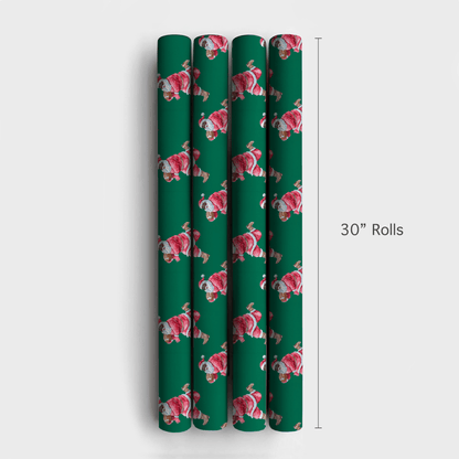 Santa Blitz - Wrapping Paper - Aspen & Arlo