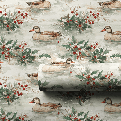 Mallard Pond - Wrapping Paper - Aspen & Arlo