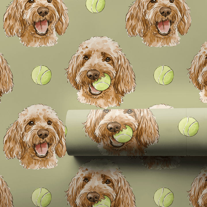 Fetch Me If You Can - Wrapping Paper - Aspen & Arlo