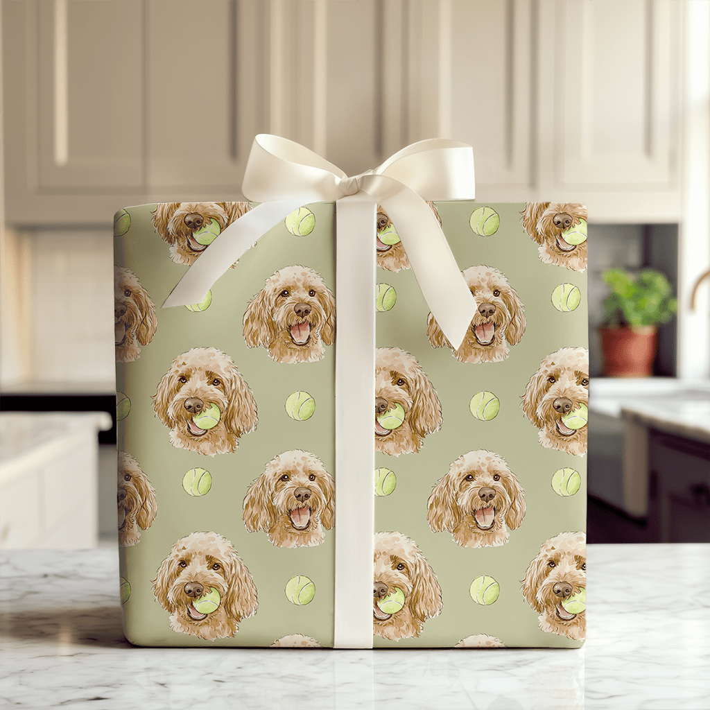 Fetch Me If You Can - Wrapping Paper - Aspen & Arlo