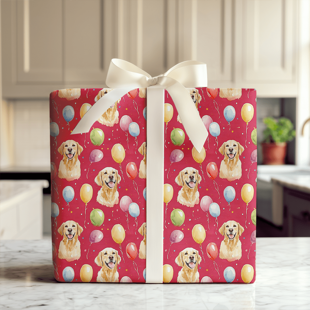 Golden Surprise - Wrapping Paper - Aspen & Arlo