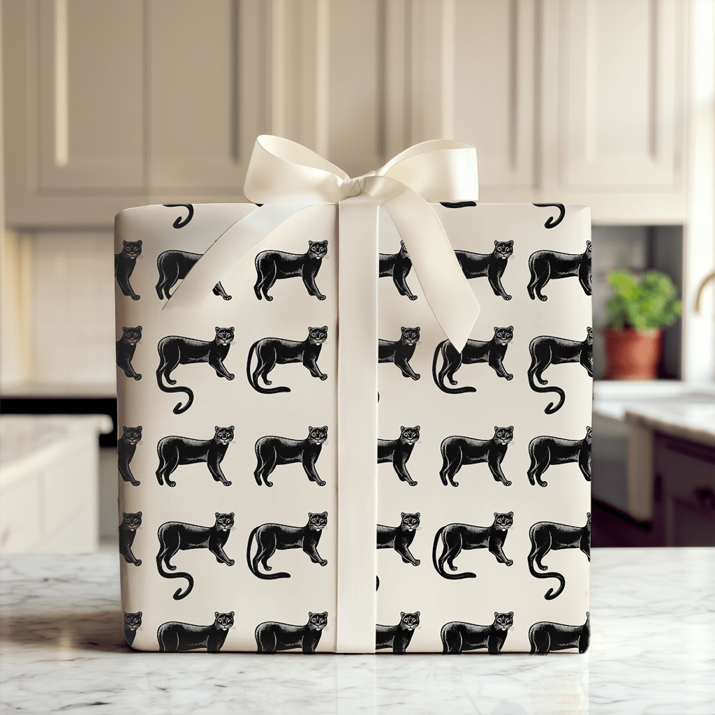 Black Streak - Wrapping Paper - Aspen & Arlo