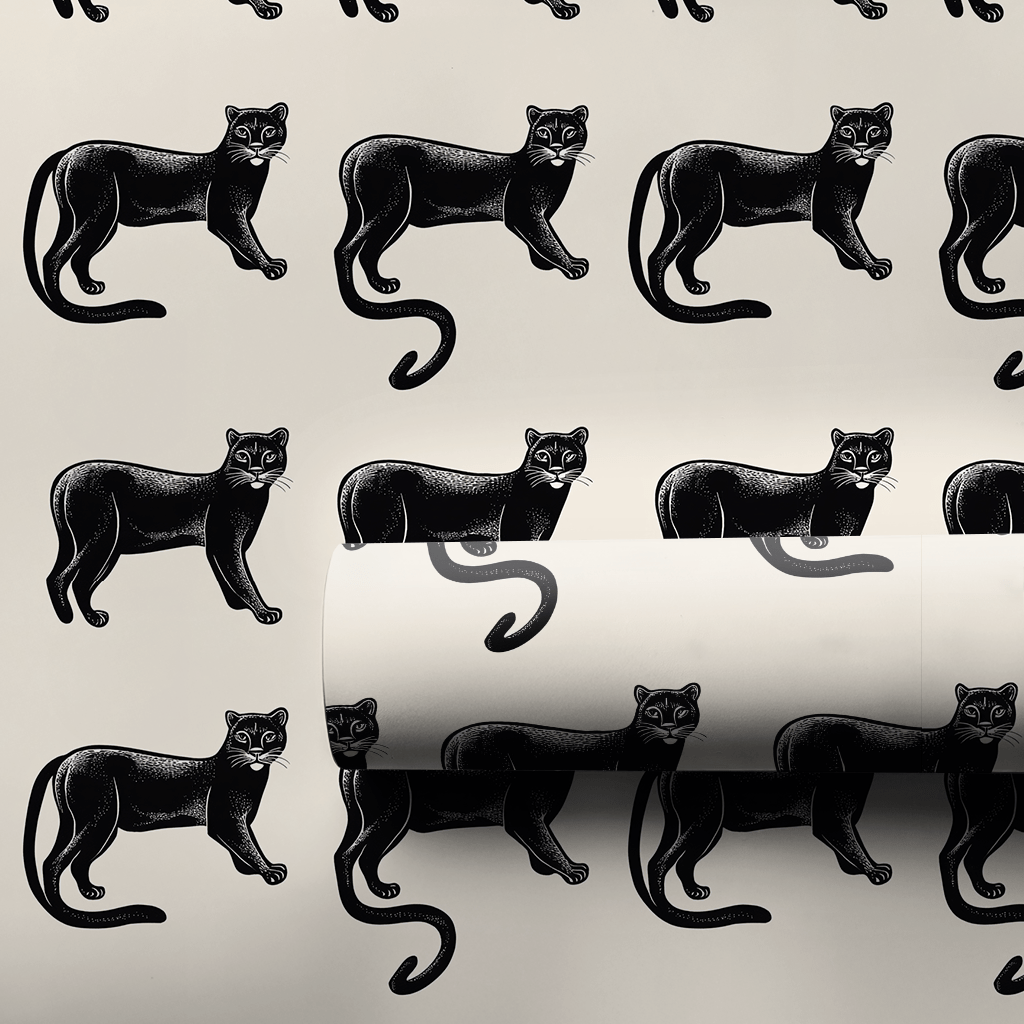 Black Streak - Wrapping Paper - Aspen & Arlo