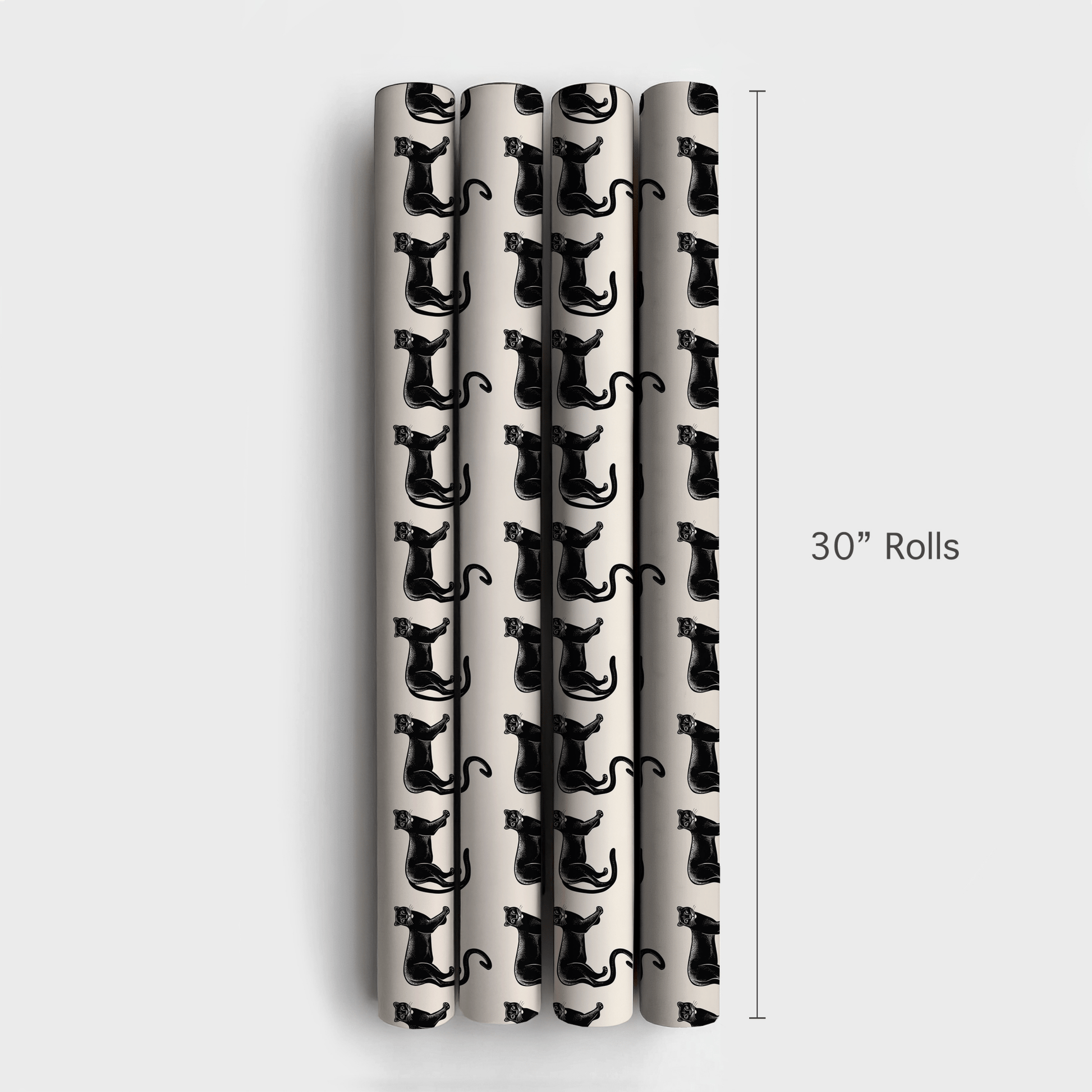 Black Streak - Wrapping Paper - Aspen & Arlo