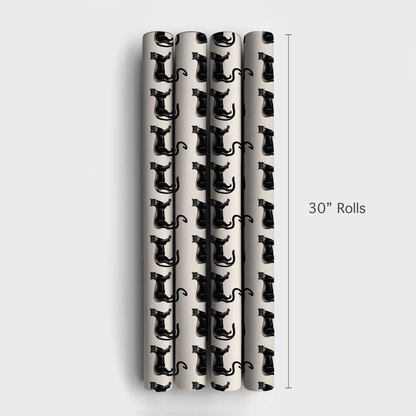 Black Streak - Wrapping Paper - Aspen & Arlo