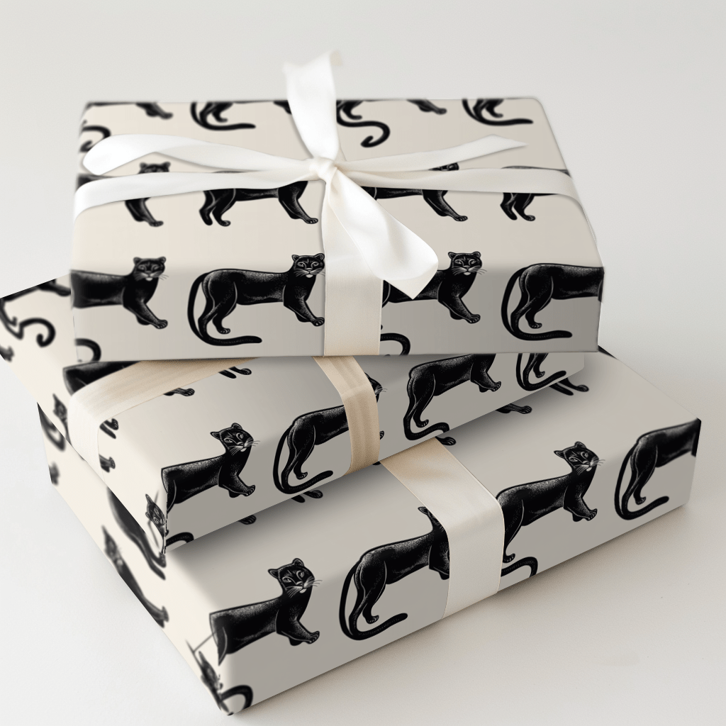 Black Streak - Wrapping Paper - Aspen & Arlo
