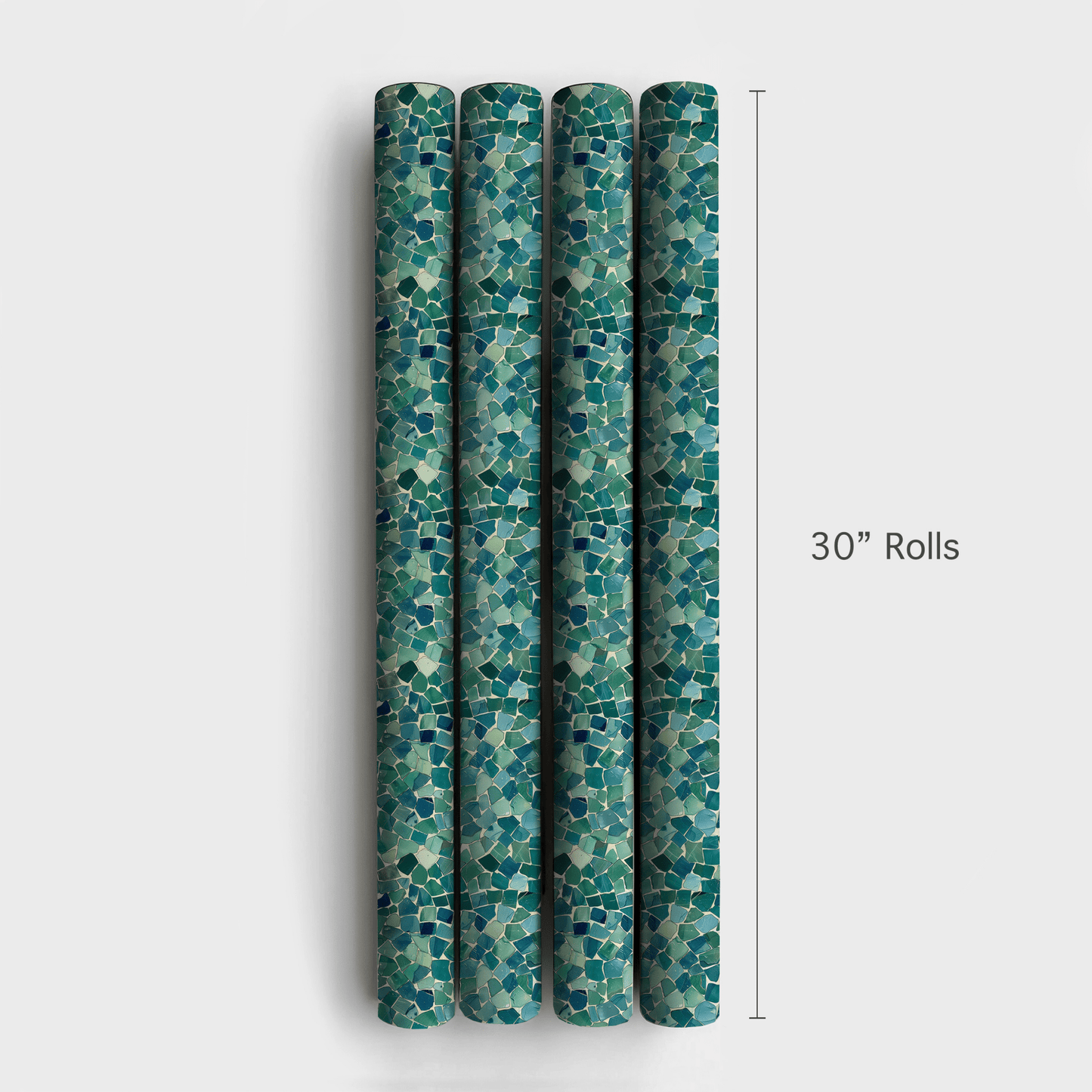 Emerald Mosaic - Wrapping Paper - Aspen & Arlo