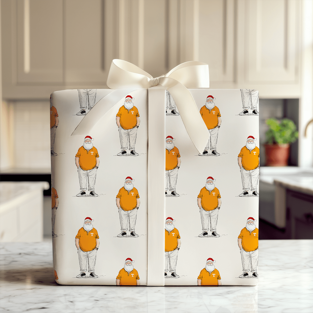 Vol Santa Polo - Wrapping Paper - Aspen & Arlo