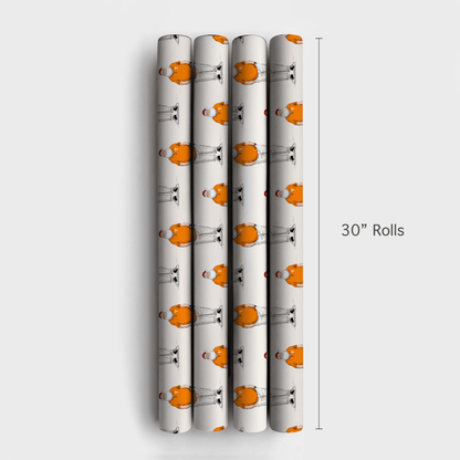 Vol Santa Polo - Wrapping Paper - Aspen & Arlo