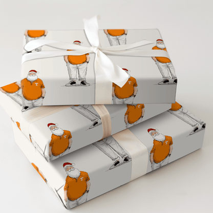 Vol Santa Polo - Wrapping Paper - Aspen & Arlo