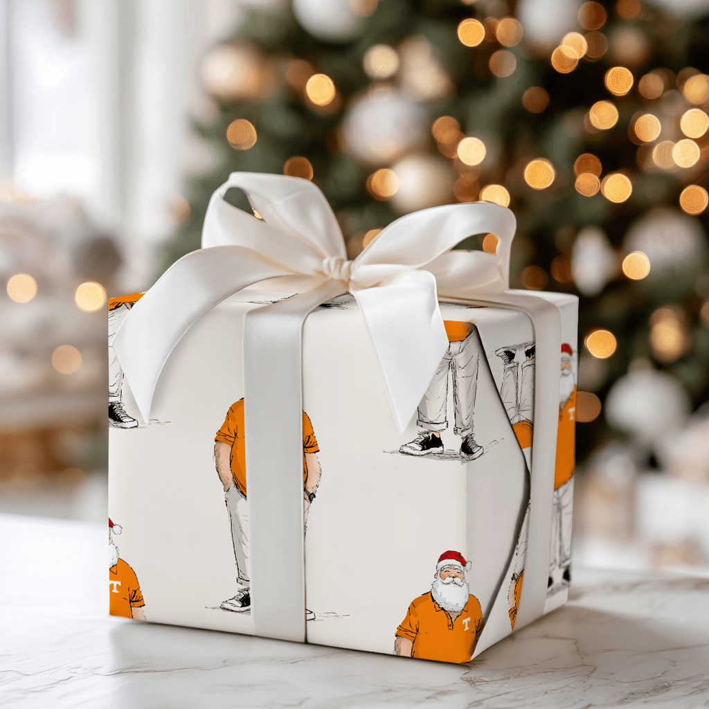 Vol Santa Polo - Wrapping Paper - Aspen & Arlo