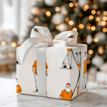 Vol Santa Polo - Wrapping Paper - Aspen & Arlo