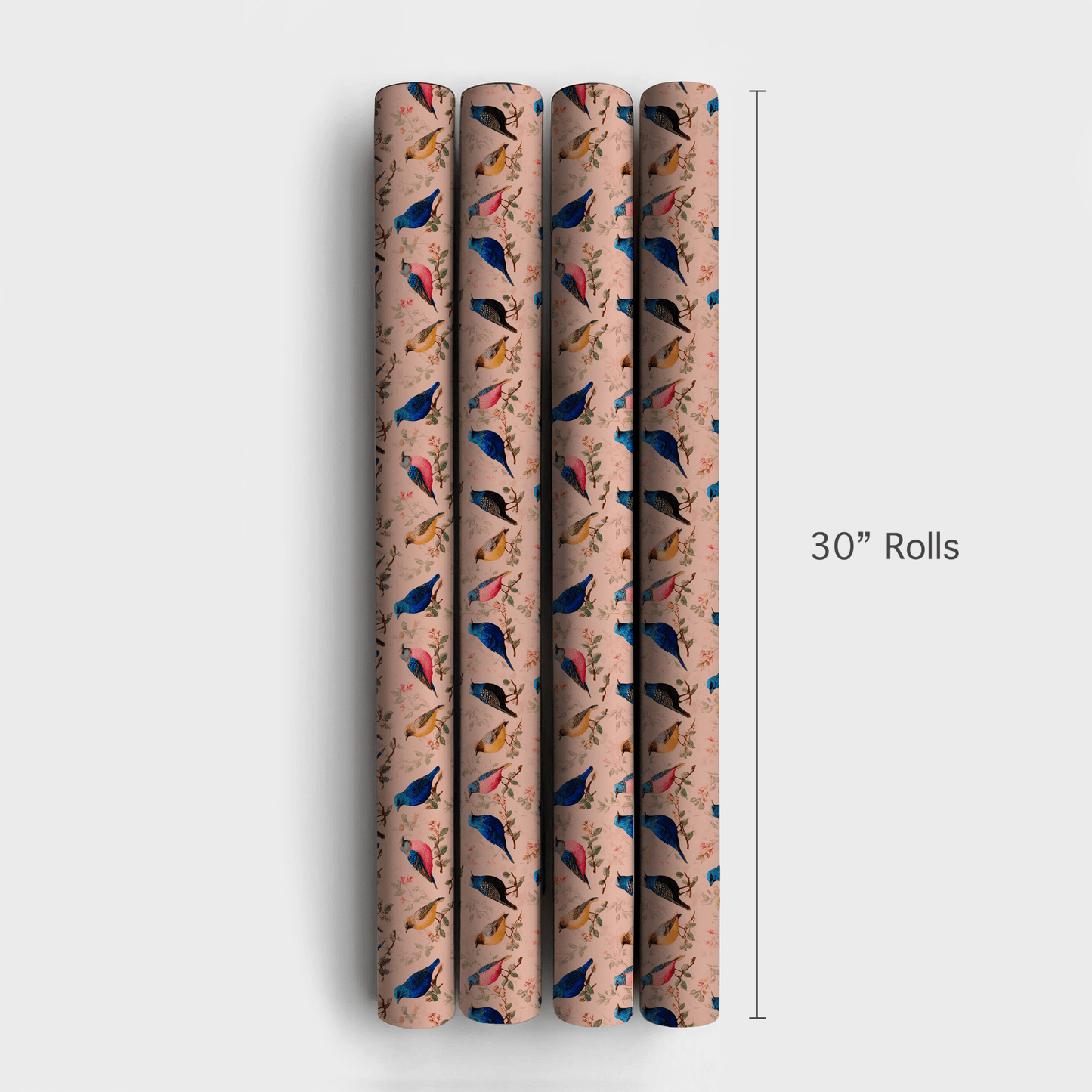 Posh Feathers - Wrapping Paper - Aspen & Arlo