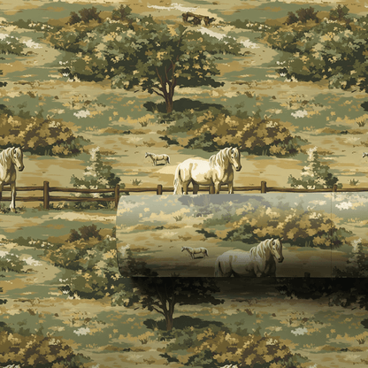 Mustang Morning - Wrapping Paper - Aspen & Arlo