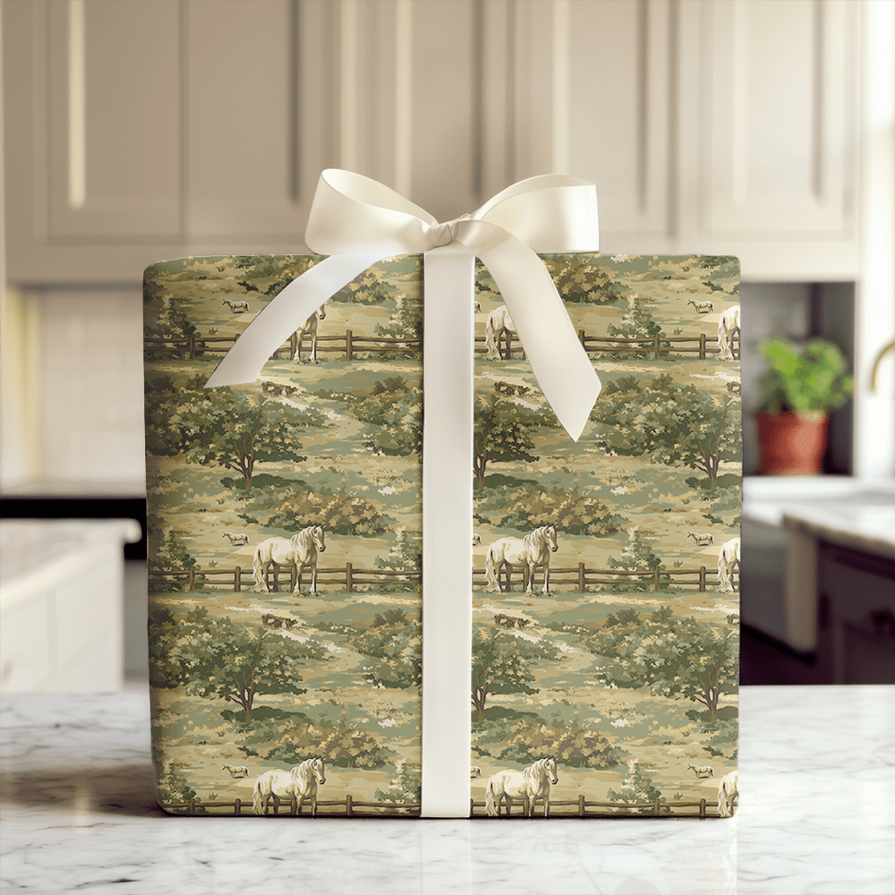 Mustang Morning - Wrapping Paper - Aspen & Arlo