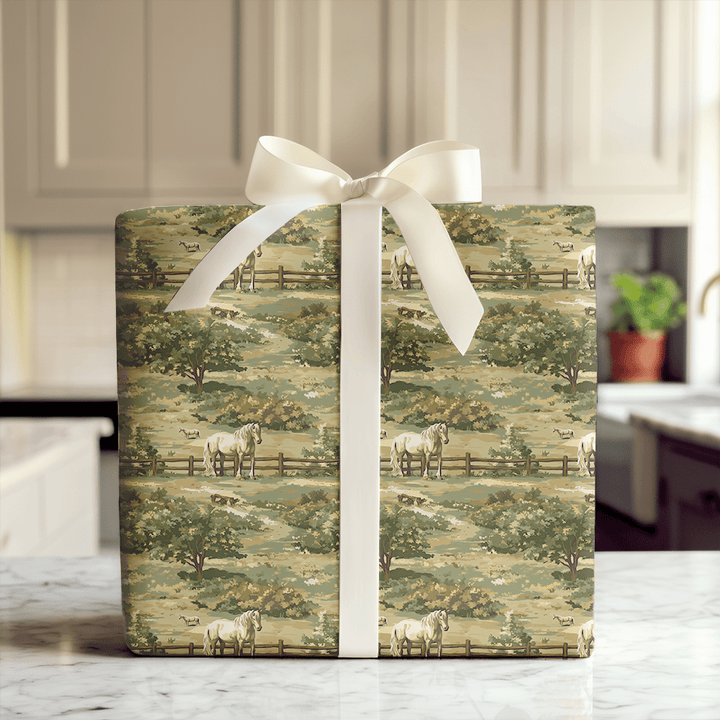 Mustang Morning - Wrapping Paper - Aspen & Arlo