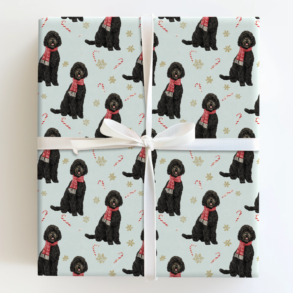 Festive Black Doodles