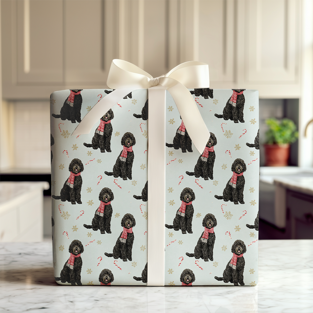 Festive Black Doodles