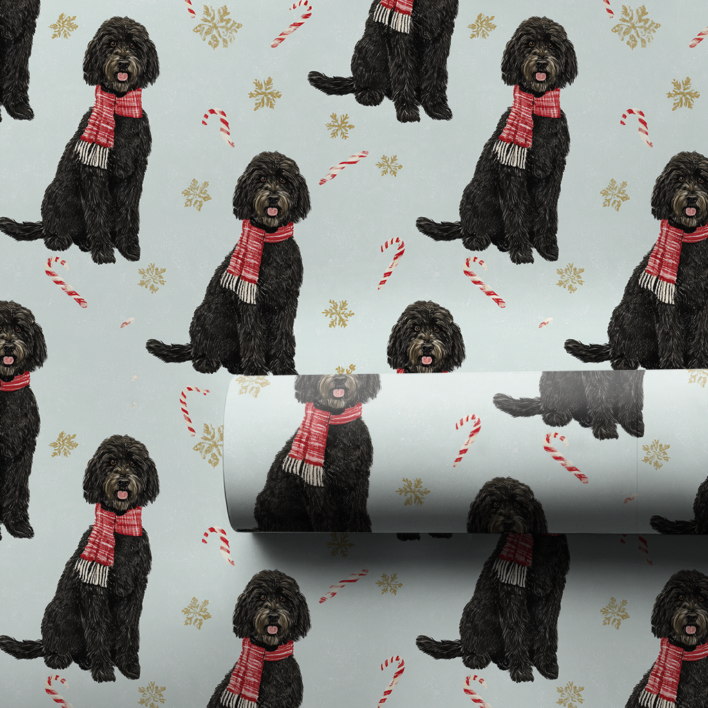 Festive Black Doodles