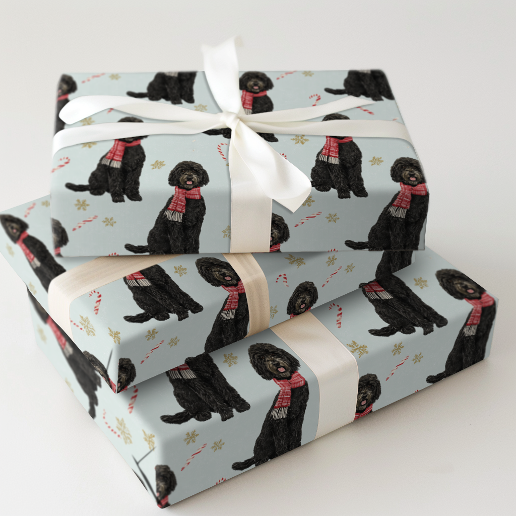 Festive Black Doodles