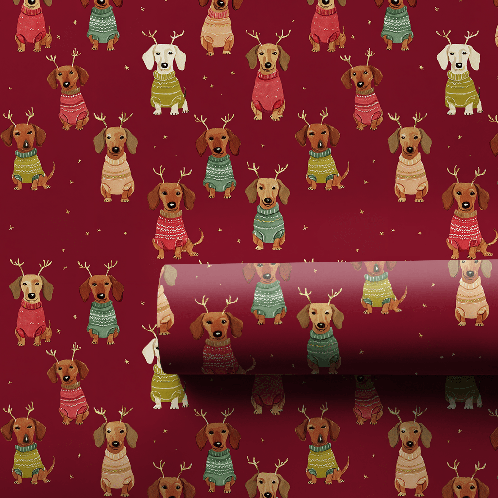 Jingle Jumpers - Wrapping Paper - Aspen & Arlo