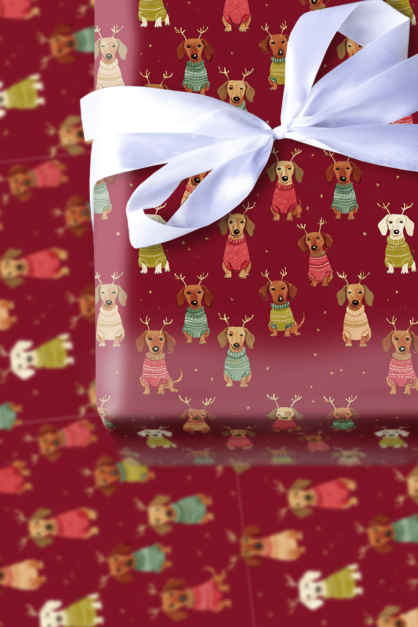Jingle Jumpers - Wrapping Paper - Aspen & Arlo