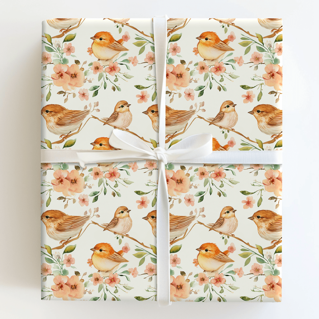 Tweet Pea - Wrapping Paper - Aspen & Arlo