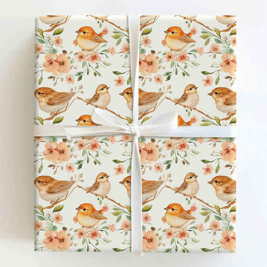 Tweet Pea - Wrapping Paper - Aspen & Arlo