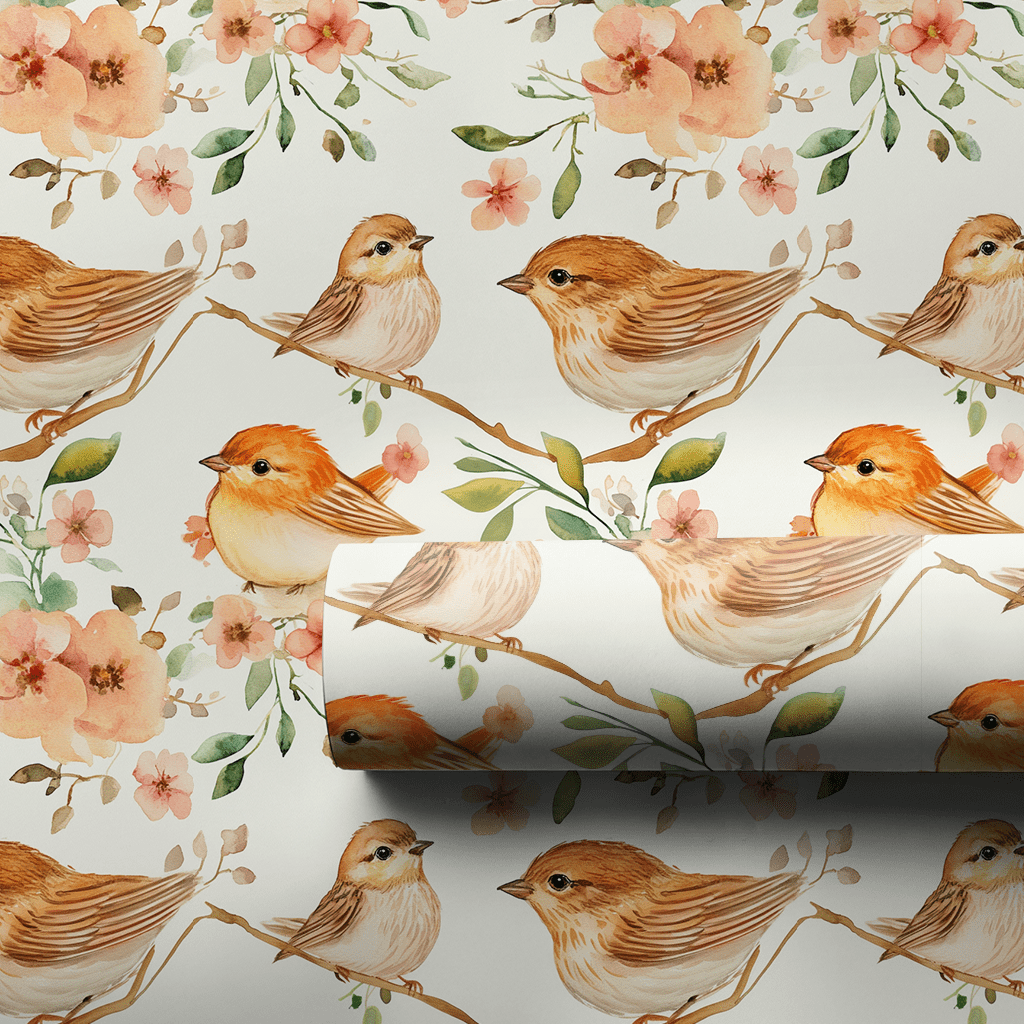 Tweet Pea - Wrapping Paper - Aspen & Arlo
