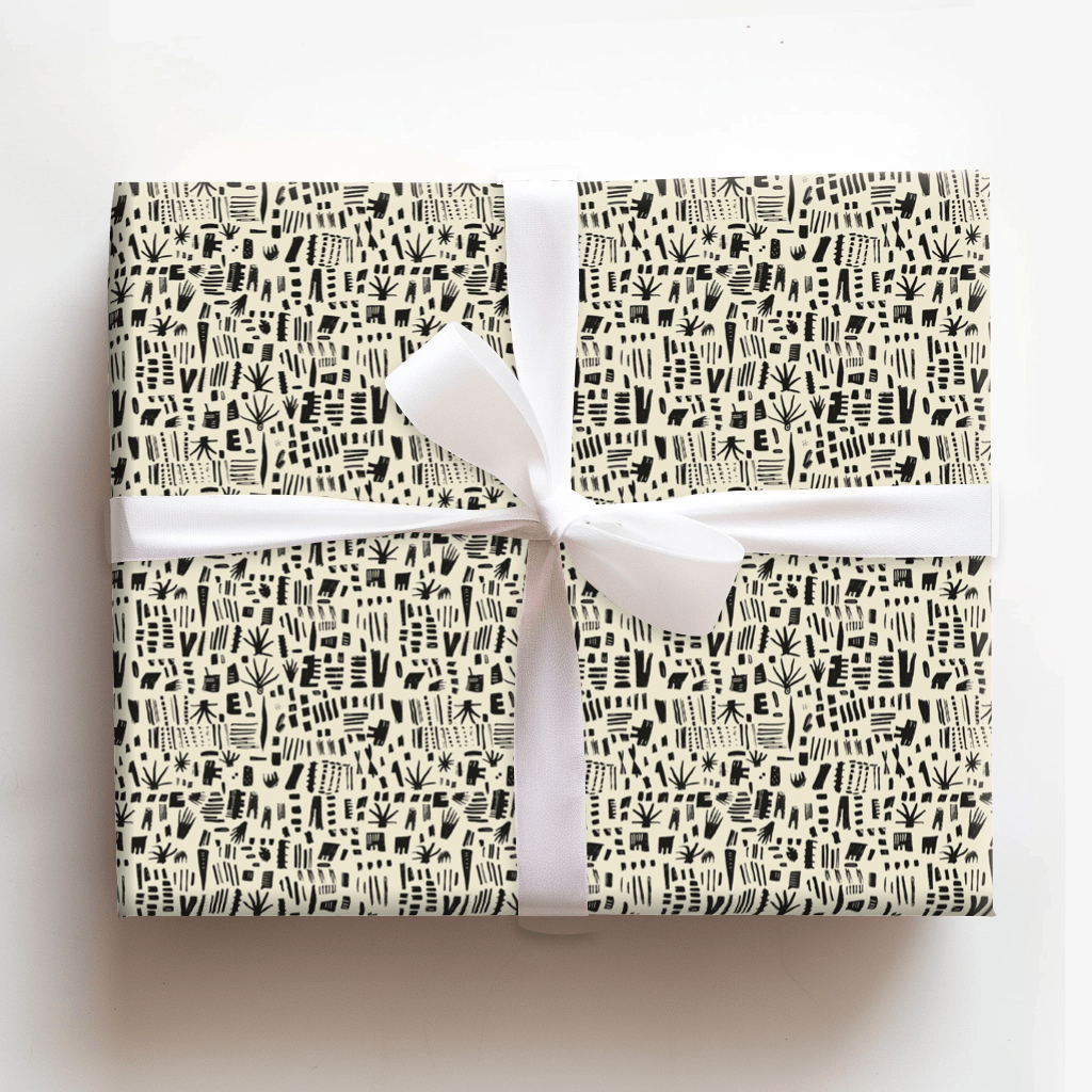 Aztec Tangent - Wrapping Paper - Aspen & Arlo