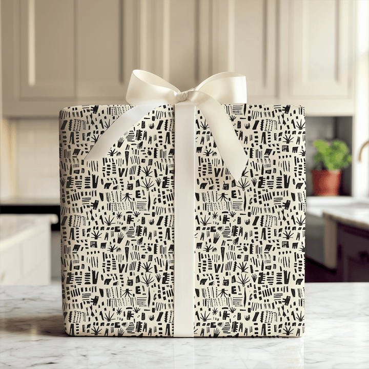 Aztec Tangent - Wrapping Paper - Aspen & Arlo