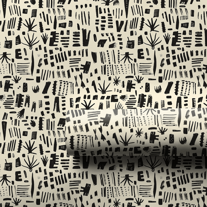 Aztec Tangent - Wrapping Paper - Aspen & Arlo