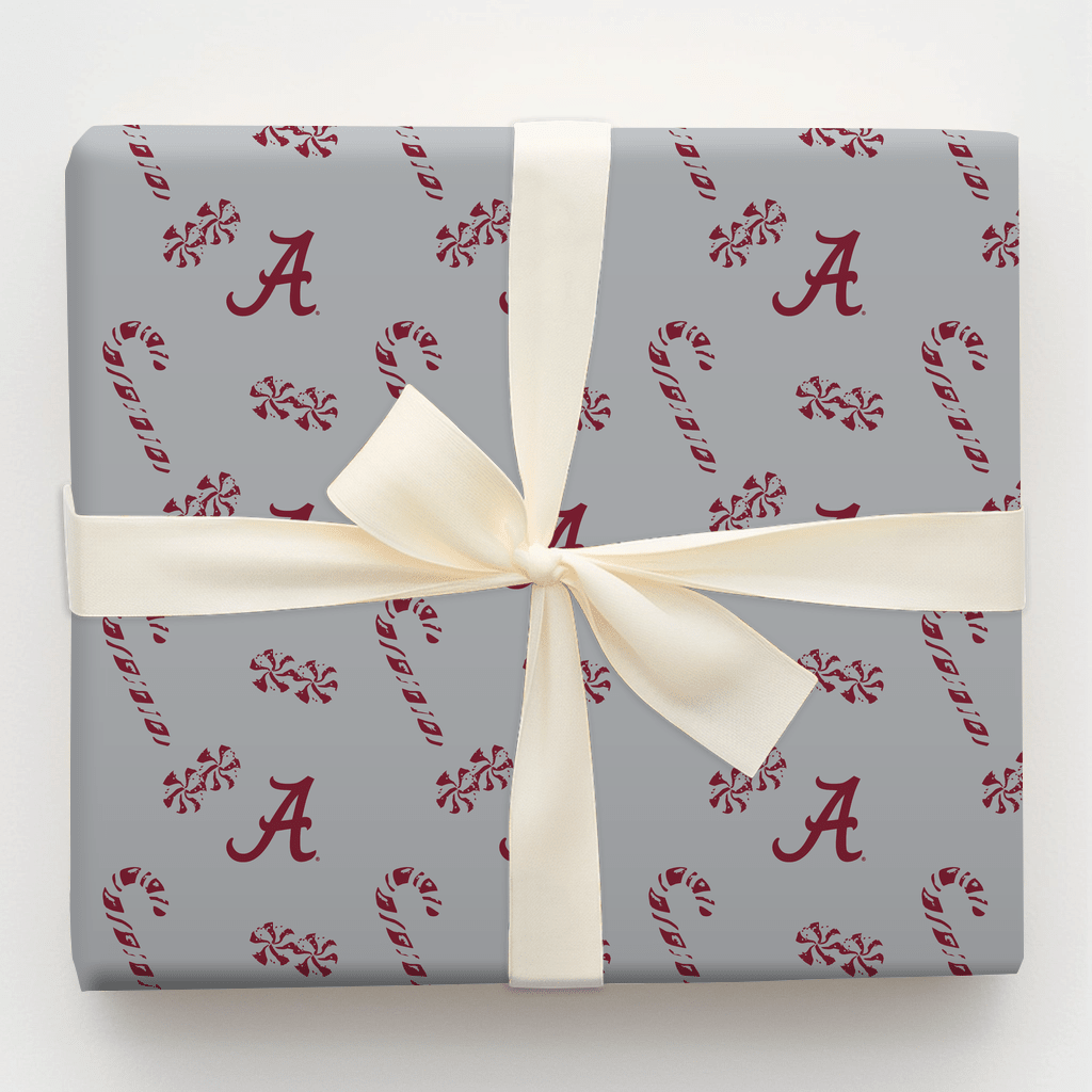 Alabama Grey Peppermints - Wrapping Paper - Aspen & Arlo