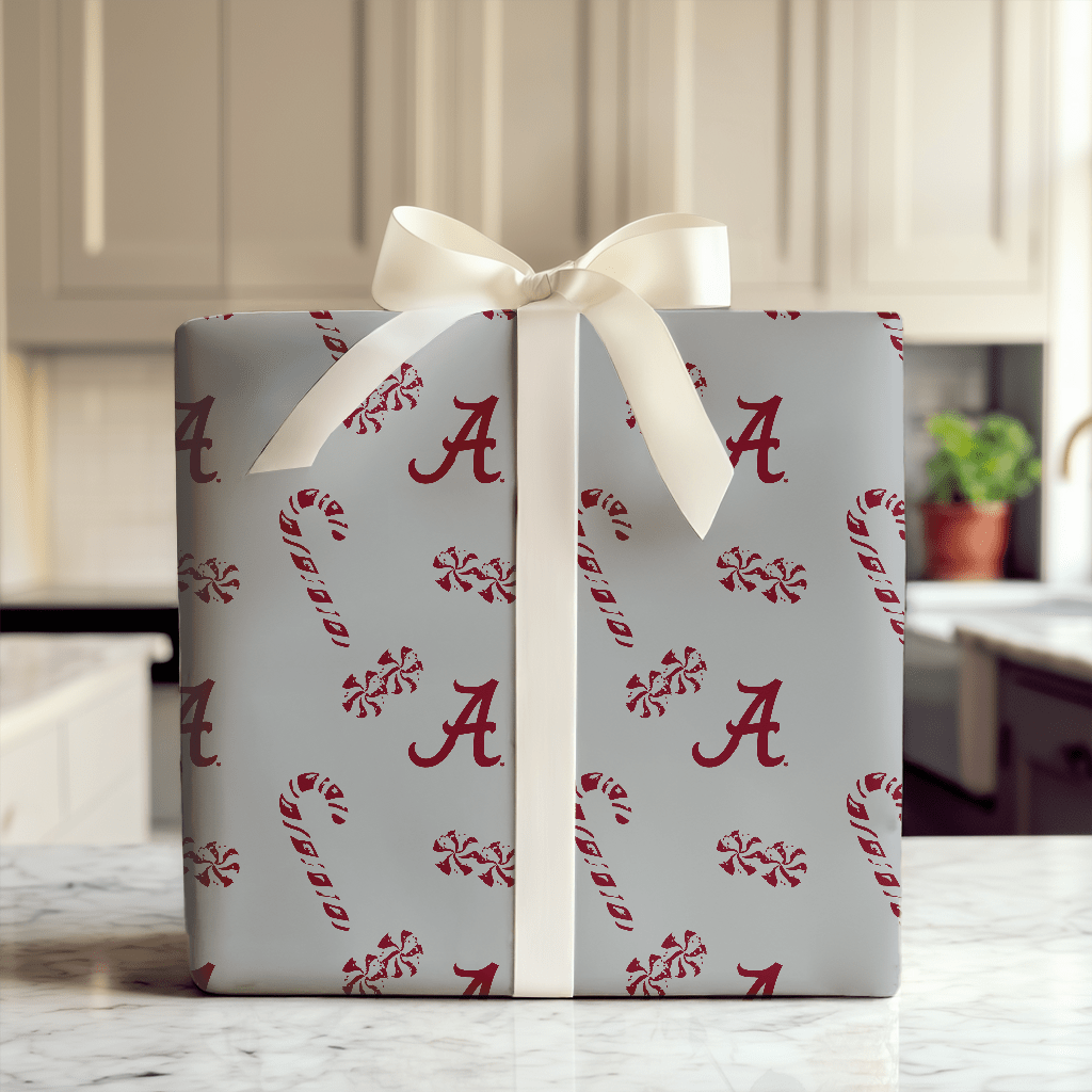 Alabama Grey Peppermints - Wrapping Paper - Aspen & Arlo
