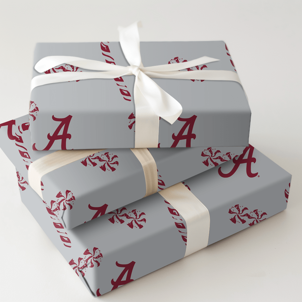 Alabama Grey Peppermints - Wrapping Paper - Aspen & Arlo