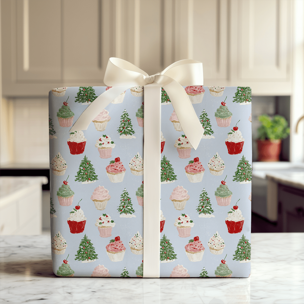 Cupcake Celebration - Wrapping Paper - Aspen & Arlo