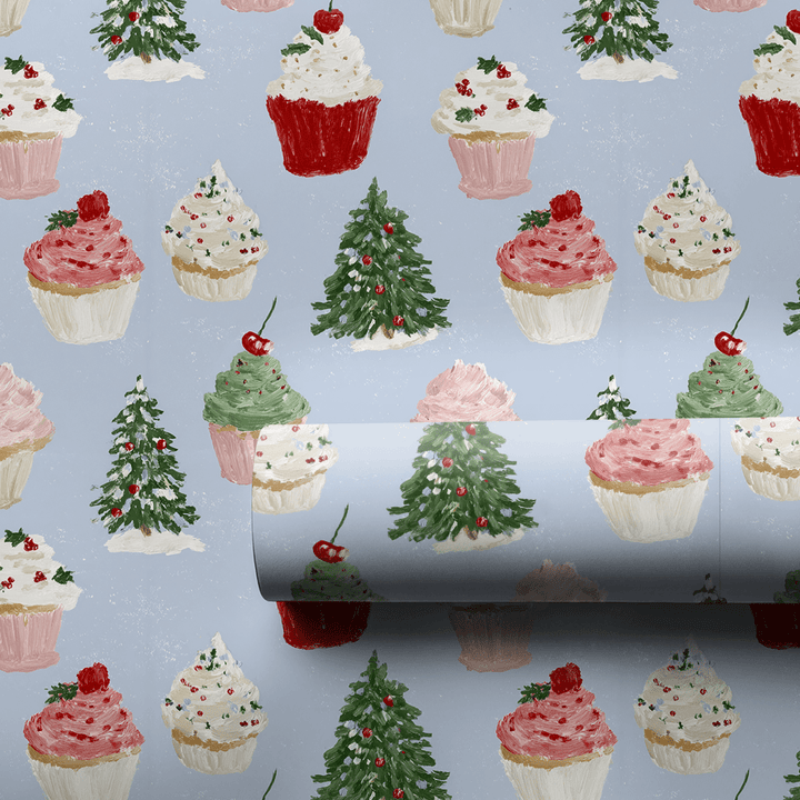Cupcake Celebration - Wrapping Paper - Aspen & Arlo
