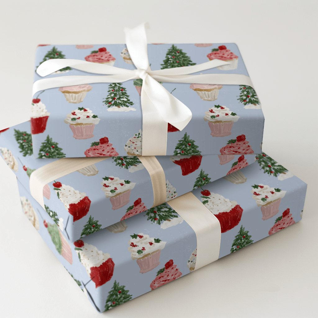 Cupcake Celebration - Wrapping Paper - Aspen & Arlo