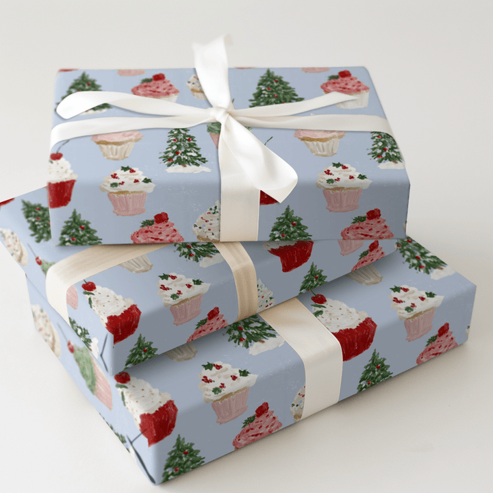 Cupcake Celebration - Wrapping Paper - Aspen & Arlo