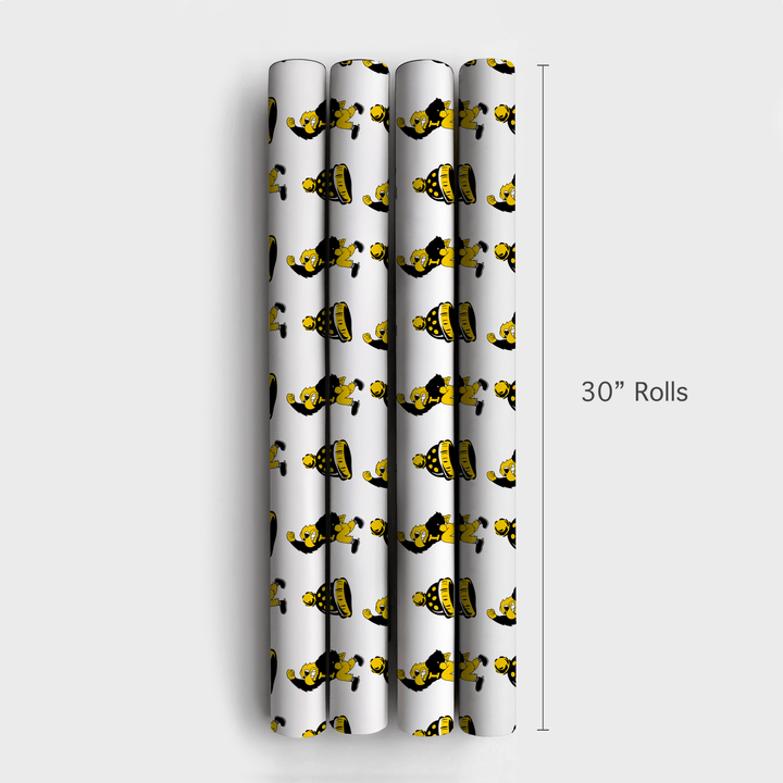 Herky Beanie - Wrapping Paper - Aspen & Arlo