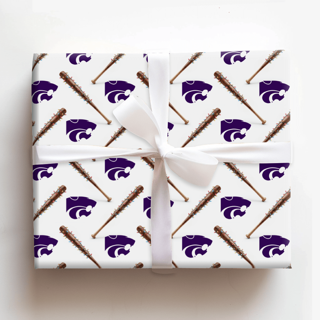 Wildcat Holiday Sluggers - Wrapping Paper - Aspen & Arlo